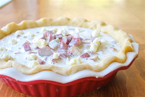 Rhubarb Custard Pie - The Food Charlatan