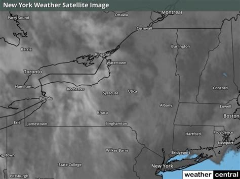 New York Current Temperatures Map