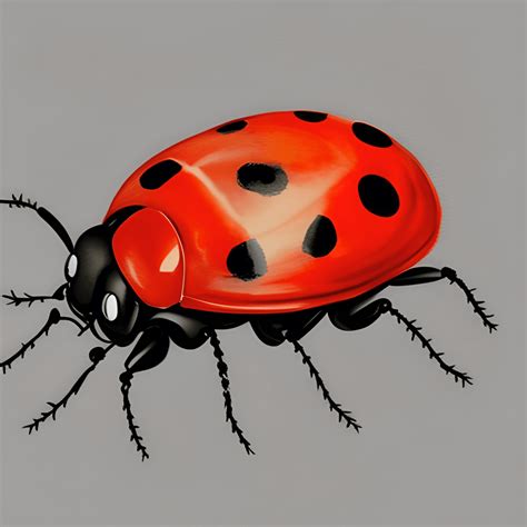 Ladybug Watercolor Painting · Creative Fabrica