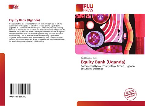 Equity Bank (Uganda), 978-613-5-99828-3, 6135998285 ,9786135998283