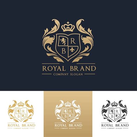 Premium Vector | Luxury logo. crests logo. logo design for hotel ,resort, restaurant, real ...