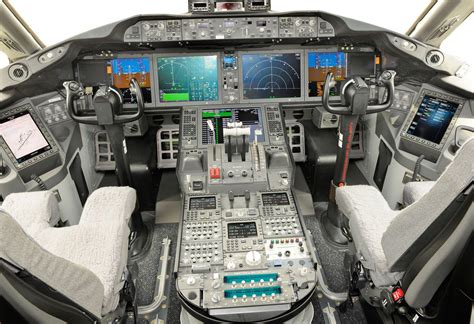 Boeing 787 Cockpit Night