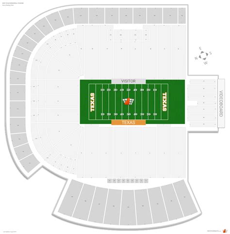 Darrell K Royal - Texas Memorial Stadium Seating Chart & Map | Seatgeek ...