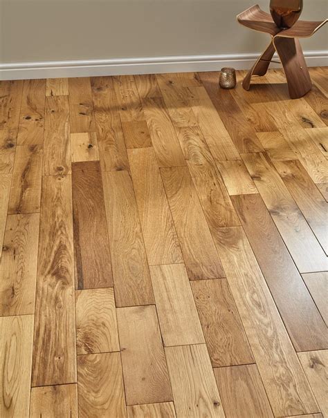 Studio Natural Oak Lacquered Engineered Wood Flooring | Direct Wood ...