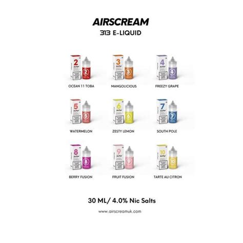 AIRSCREAM 313 E-LIQUID | StyleVapes Namibia