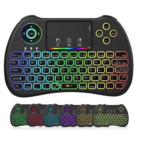 Mini Wireless Keyboard Backlit Ghz With Touchpad Mouse | Hot Sex Picture