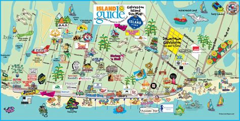 Map Of Hotels In Galveston Texas | Printable Maps