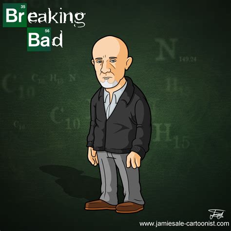 Breaking Bad Cartoon Characters | Jamie Sale Cartoonist