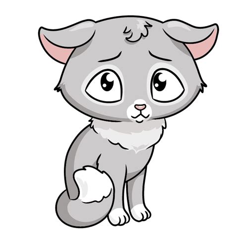 Sad Cat Clipart