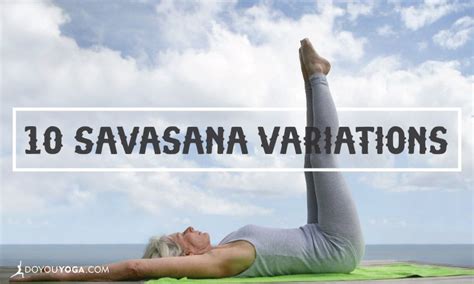 10 Must-Know Savasana Variations | DOYOU