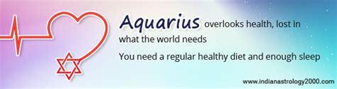 Aquarius Health Horoscope