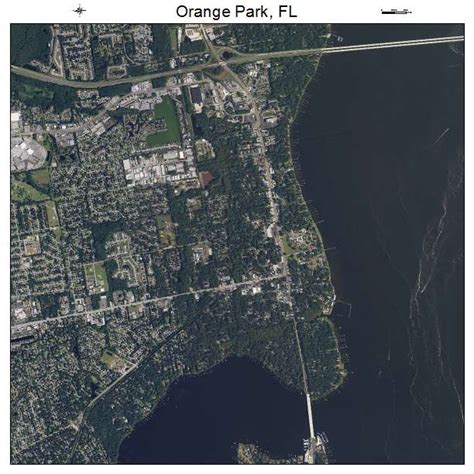 Aerial Photography Map of Orange Park, FL Florida