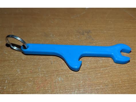 SMA Wrench Bottle Opener 5/8" for Keychain by BCaron | Download free STL model | Printables.com