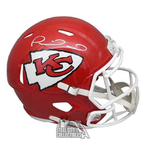 Patrick Mahomes Autographed Kansas City Super Bowl LIV Speed Replica Full Size Football Helmet ...