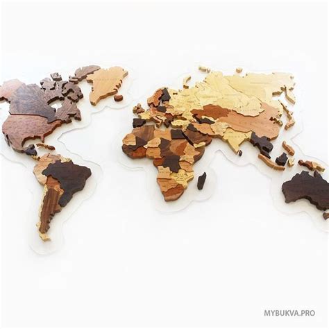 Wooden World Map. | Wood world map, Wooden map, Wood map