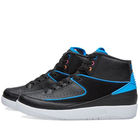 Nike Air Jordan 2 Retro Black, Photo Blue & White | END. (US)