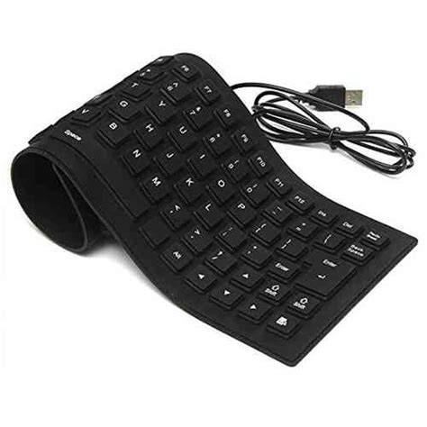 Flexible Folding Wired Keyboard for PC Desktop Laptop - ido.lk