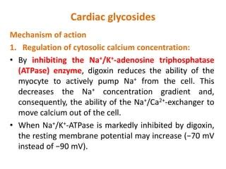 Cardiac glycosides | PPT