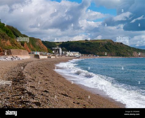 Jurassic coast at Seaton Devon England Stock Photo - Alamy