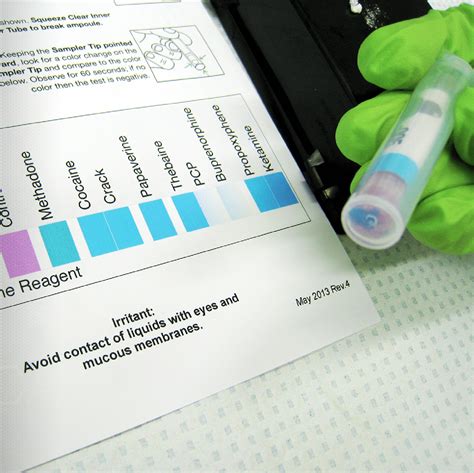 Cocaine Reagent Test by DABIT™ Drugs of Abuse Identification