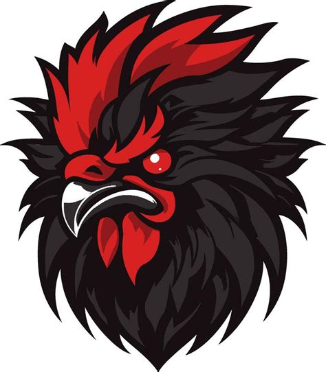 Rooster Majesty in Vector Artform Rooster Logo with a Stylish Touch 34037124 Vector Art at Vecteezy