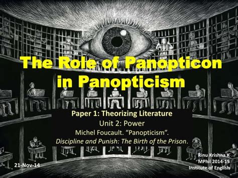 Michel Foucault Panopticon