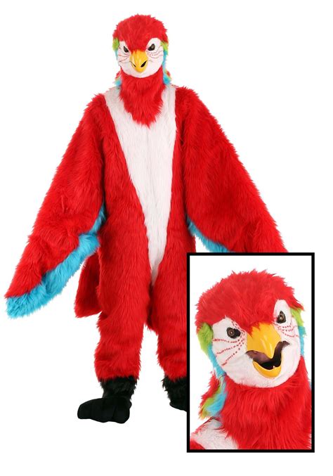 Parrot Mascot Costume for Adults