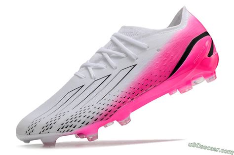 White, Pink & Black FG Soccer Cleats | Speedportal.1 by Adidas