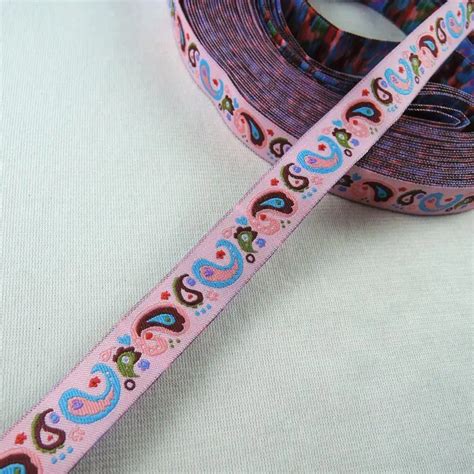 Wholesale 10Yards 5/8" Polyseter Woven jacquard ribbon DIY handmade ...