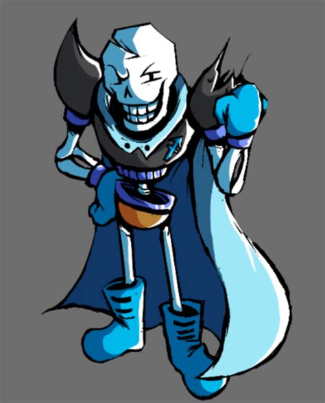 [NegativeTale] Papyrus by Mettalicc on DeviantArt