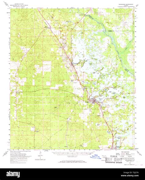 Inverness florida map Cut Out Stock Images & Pictures - Alamy