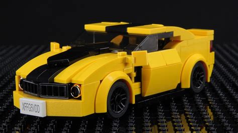 Lego Chevrolet Camaro MOC - YouTube