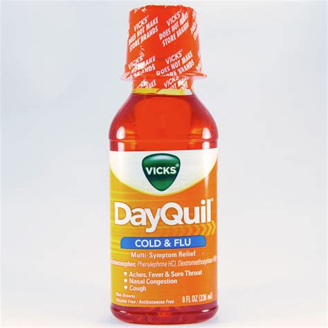 DAYQUIL COLD & FLU LIQUID - Cancer Therapy Advisor