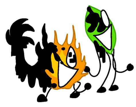 Bfb pibby firey and leafy by humannaHAT on DeviantArt