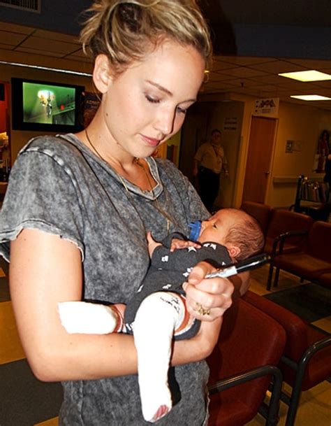 Jennifer Lawrence Visits Sick Kids at Hospital, Melts Our Hearts: Pics - Us Weekly