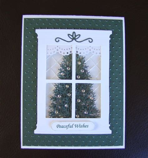 Christmas cards handmade, Window cards, Diy christmas cards