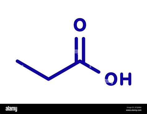 Propanoic Acid Structure