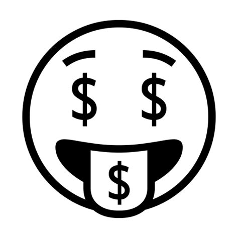 Money Mouth Face Emoji Clipart Free Download Transpar - vrogue.co