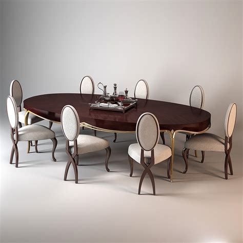 christopher guy dining table 3d max