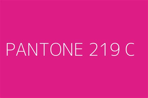 PANTONE 219 C Color HEX code