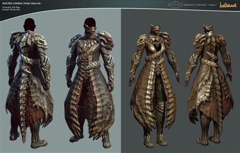 Guild Wars 2 armor sets (large images) - Polycount Forum Character Concept, Character Art ...