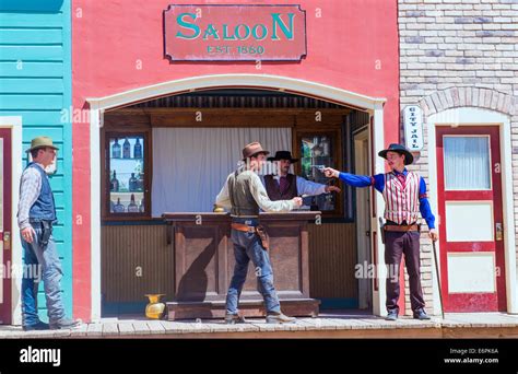 Reenactment of the gunfight at the ok corral hi-res stock photography and images - Alamy