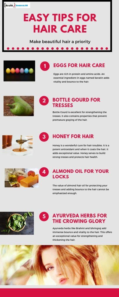 5 Simple And Easy Tips For Beautiful Hair