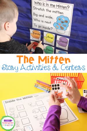 The Mitten Story Activities Bundle - The Kindergarten Connection