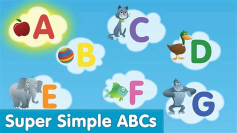 Phonics Alphabet Song (Uppercase) | Super Simple ABCs | Alphabet songs, Phonics alphabet song ...