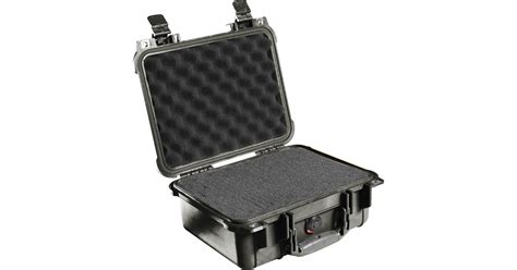 Pelican 1400 Case with Foam (Black) 1400-000-110 B&H Photo Video