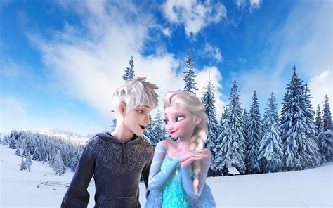 Jack Frost and Queen Elsa - Elsa & Jack Frost Photo (37349810) - Fanpop