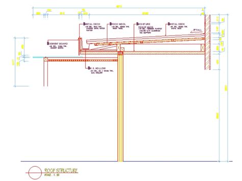 Drain Ceiling Roof Drain Detail (Downspout) DWG Detail For AutoCAD ...