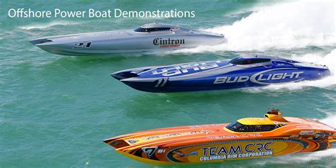 Offshore Powerboat Racing Exhibition | Miami Air & Sea Show 2017