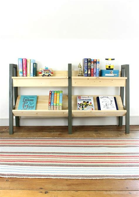 DIY Midcentury Modern Bookshelf - Jaime Costiglio